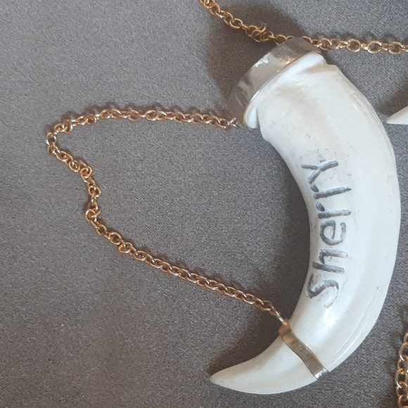 Vintage 6 boar tusk decanter labels - Picture 5 of 7